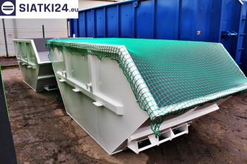 Siatki Kostrzyn nad Odrą - Siatka przykrywająca na kontener - zabezpieczenie przewożonych ładunków dla terenów Kostrzyna nad Odrą
